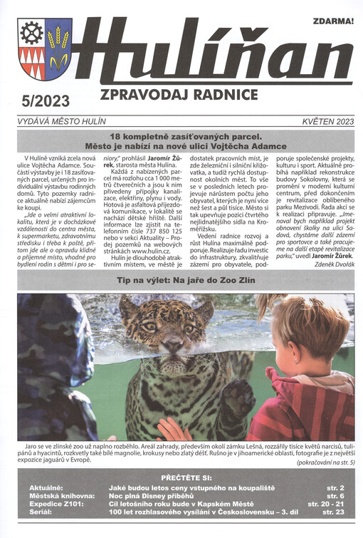 Hulíňan : zpravodaj radnice