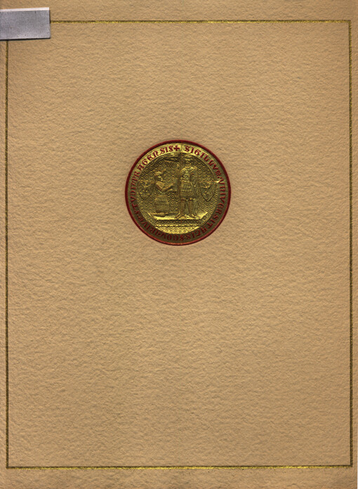 Zakládací listina university Karlovy v Praze = La Charte de fondation de l'Université Charles de Prague