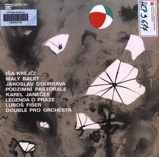 Iša Krejčí Malý balet ; Jaroslav Doubrava Podzimní pastorale ; Karel Janeček Legenda o Praze ; Luboš Fišer Double pro orchestr