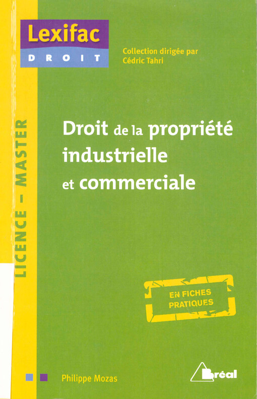 Droit de la propriété industrielle et commerciale