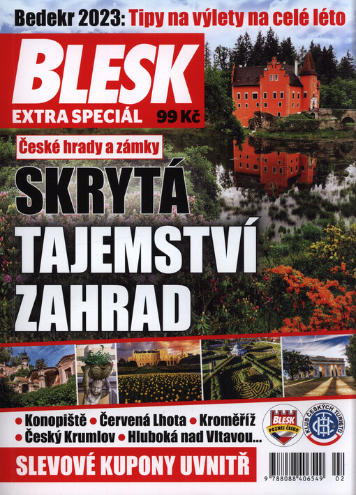 Skrytá tajemství zahrad : bedekr 2023 : tipy na výlety na celé léto