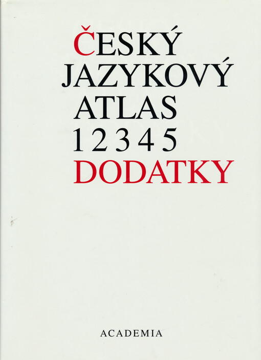 Český jazykový atlas