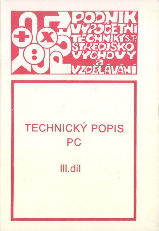 Technický popis PC, 3. díl