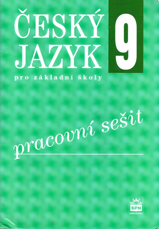 Český jazyk 9 pro základní školy, pracovní sešit