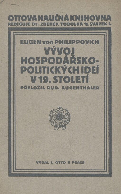 Vývoj hospodářsko-politických ideí v 19. století