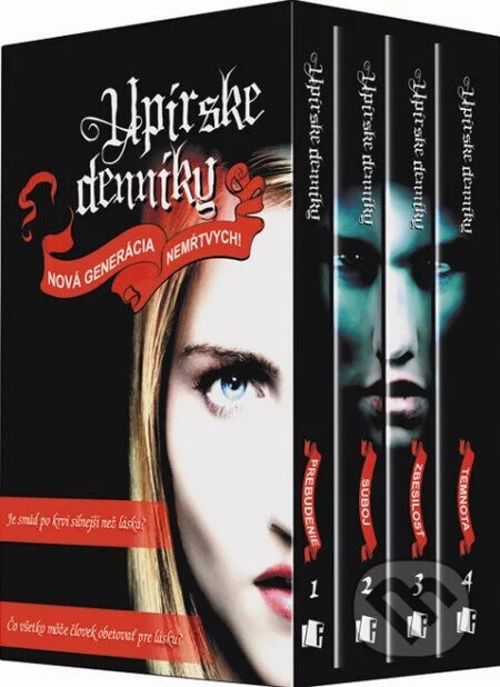 Upíří deníky 1.–4. díl (box) - L. J. Smith