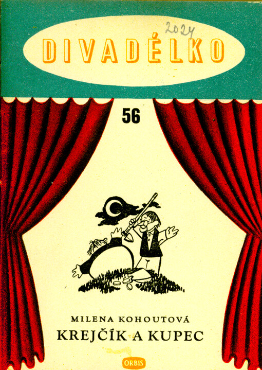 Krejčík a kupec : Loutková hra o 1 dějství na motiv Krylovovy bajky