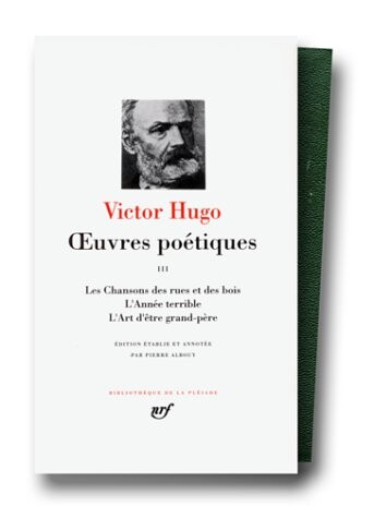 Hugo : Oeuvres poétiques, tome 3 (French Edition)