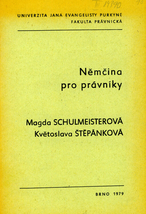 Němčina pro právníky