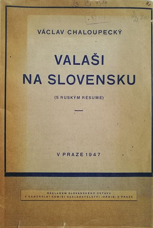 Valaši na Slovensku =Valachi v Slovakiji