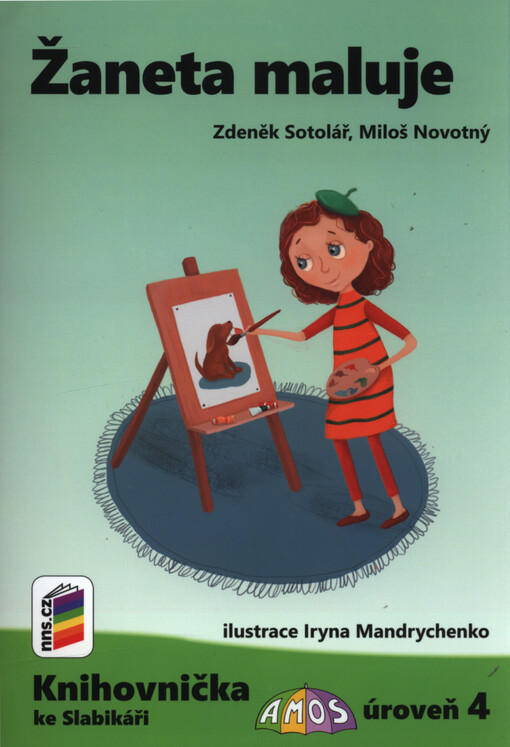 Žaneta maluje : knihovnička ke Slabikáři Amos : úroveň 4
