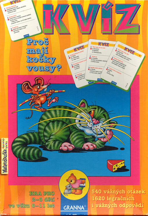 Kvíz : proč mají kočky vousy?