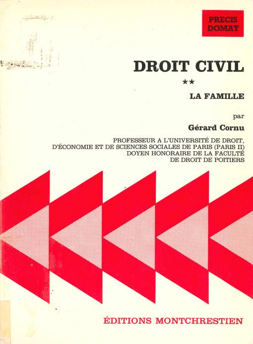 Droit civil : la famille