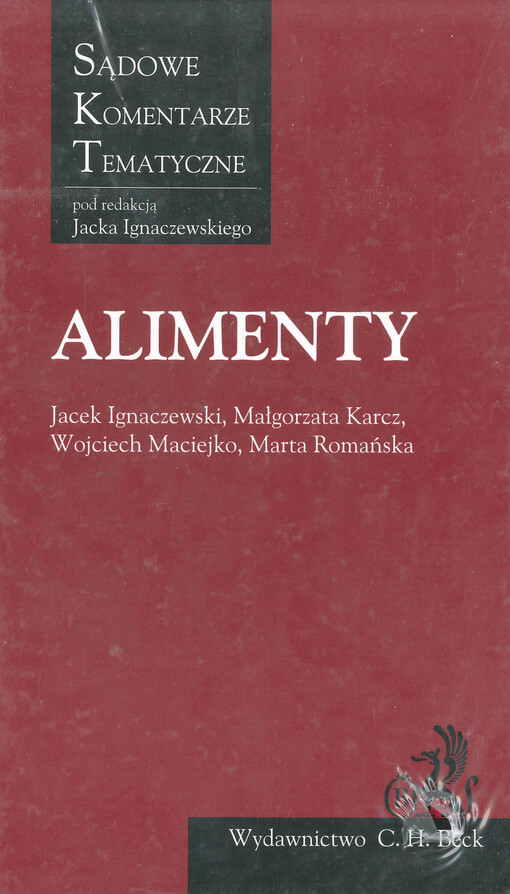Alimenty : komentarz