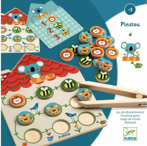 Pinstou : [dřevěná motorická hračka]