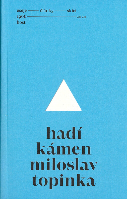 Hadí kámen : eseje, články, skici : 1966-2020
