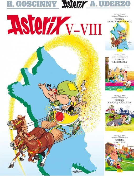 Asterix V-VIII, 1. souborné vyd.