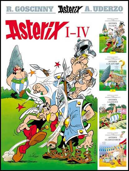 Asterix I-IV, 1. souborné vyd. [i.e. 3. souborné vyd.]