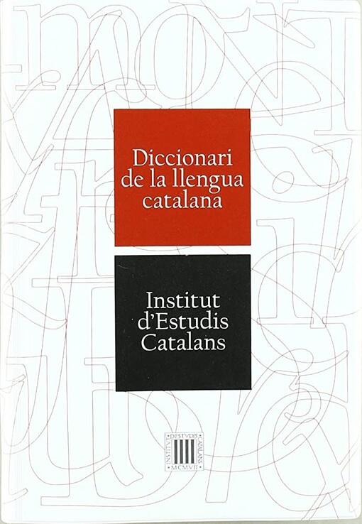 Diccionari de la llengua catalana /