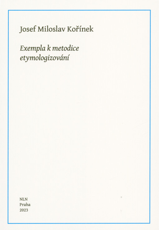 Exempla k metodice etymologizování