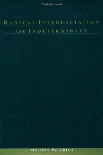 Radical interpretation and indeterminacy