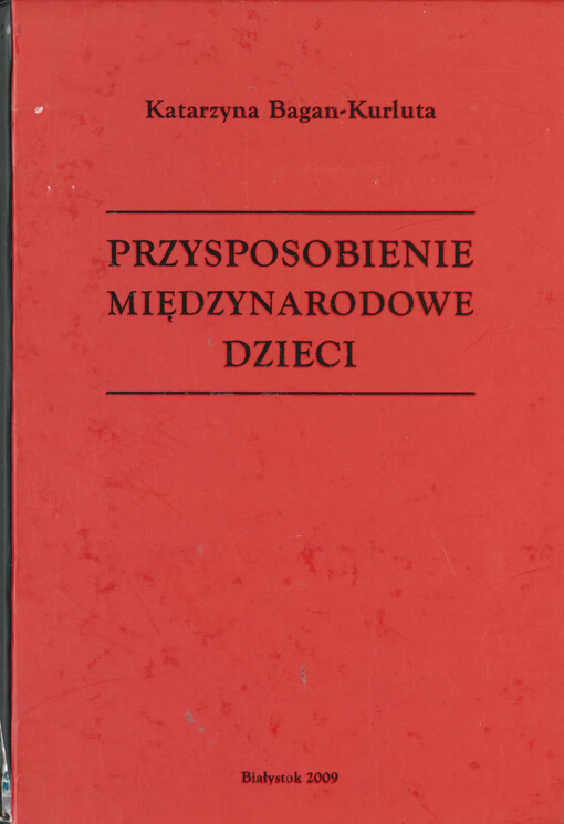 Przysposobienie międzynarodowe dzieci