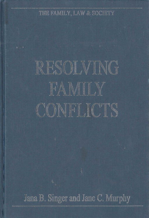 Resolving family conflicts