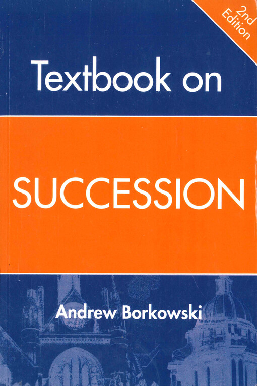 Textbook on succession