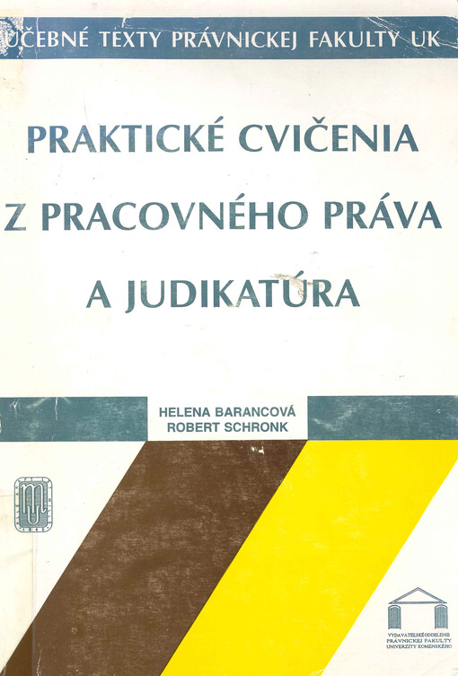 Praktické cvičenia z pracovného práva a judikatúra