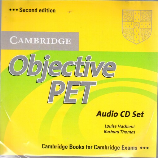 Cambridge objective PET, audi CDs