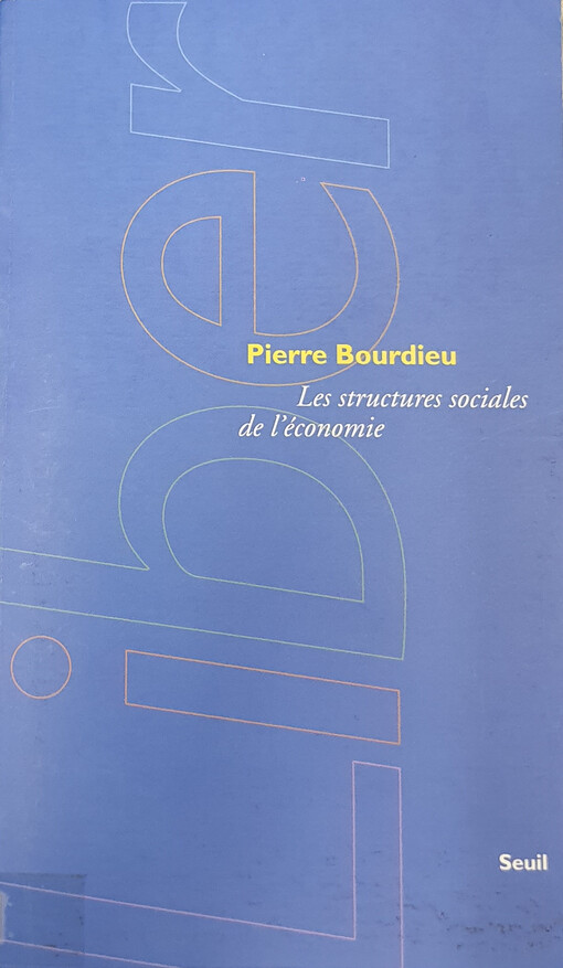Les structures sociales de l'économie