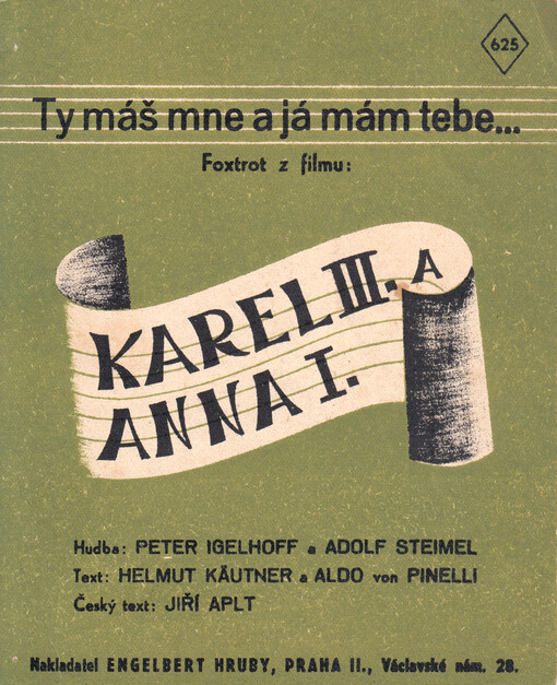 Ty máš mne a já mám tebe... : foxtrot z filmu 