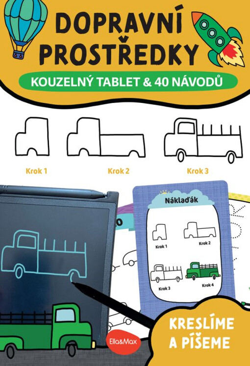 Dopravní prostředky : kouzelný tablet & 40 návodů