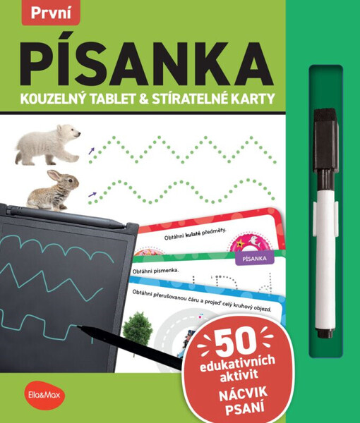 První písanka : kouzelný tablet & stíratelné karty