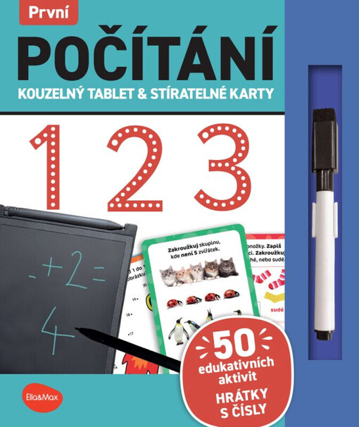 První počítání : kouzelný tablet & stíratelné karty
