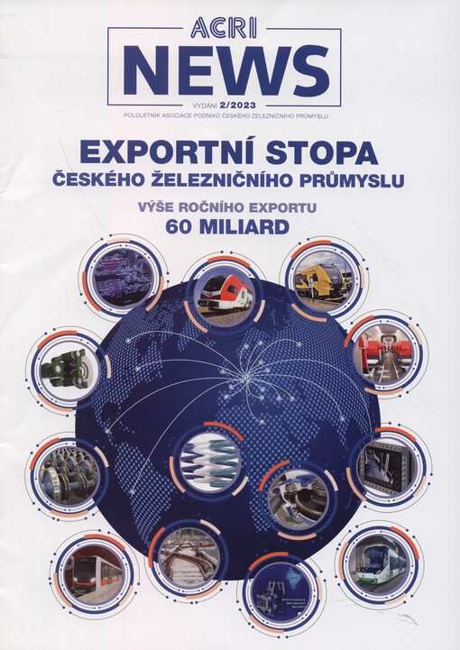 ACRI news pololetník Asociace podniků českého železničního průmyslu