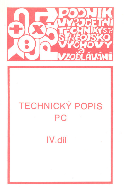Technický popis PC, 4. díl