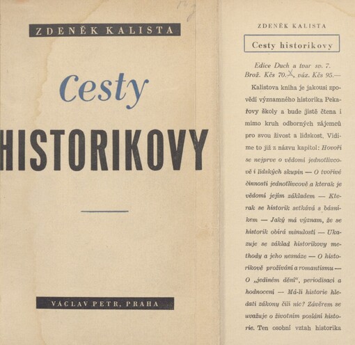 Cesty historikovy