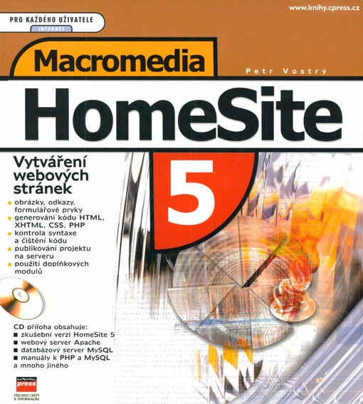 Macromedia HomeSite 5 :vytváření webových stránek