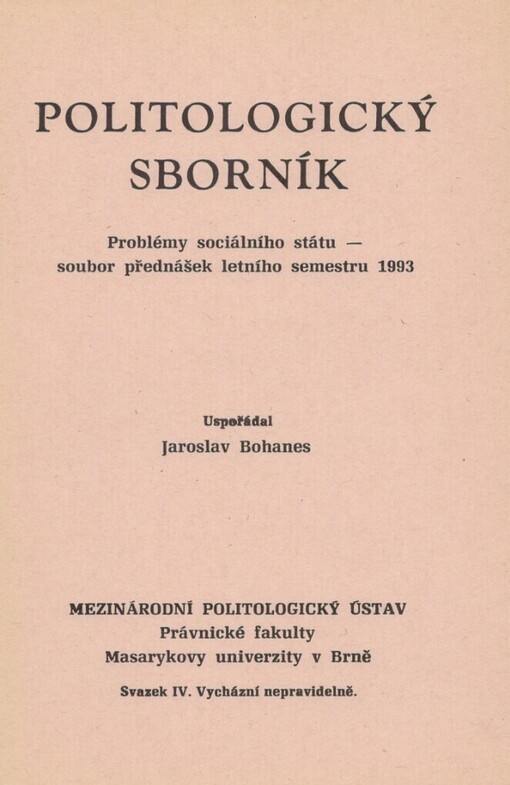 Politologický sborník