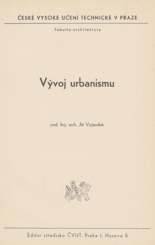 Vývoj urbanismu
