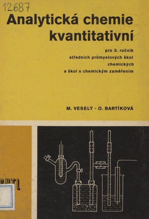 Analytická chemie kvantitativní: pro 3. ročník středních průmyslových škol chemických a škol s chemickým zaměřením