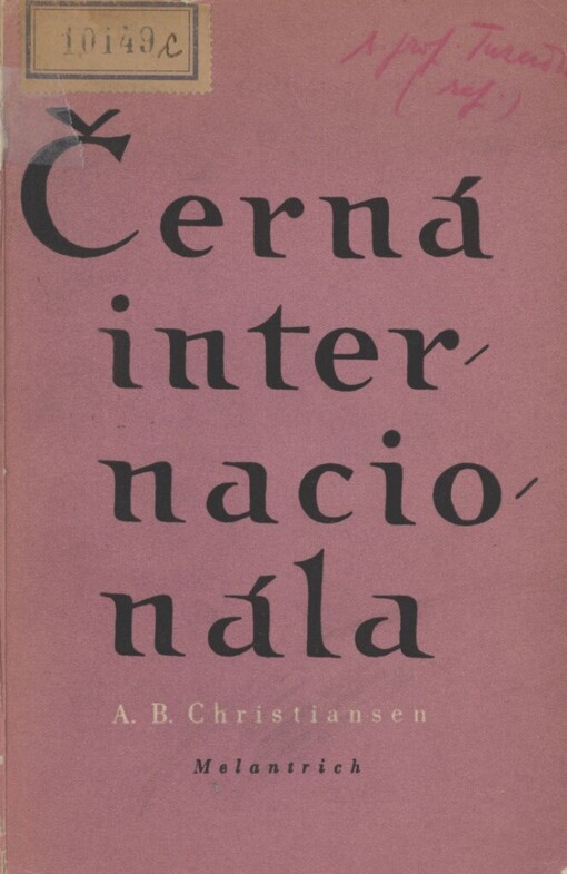 Černá internacionála: Vatikán ve světové politice
