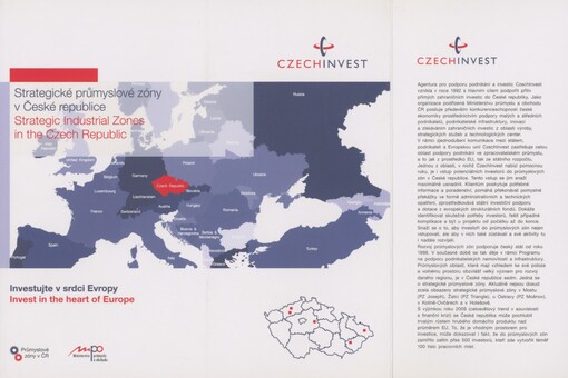 Strategické průmyslové zóny v České republice: [investujte v srdci Evropy] = Strategic industrial zones in the Czech Republic : [invest in the heart of Europe]