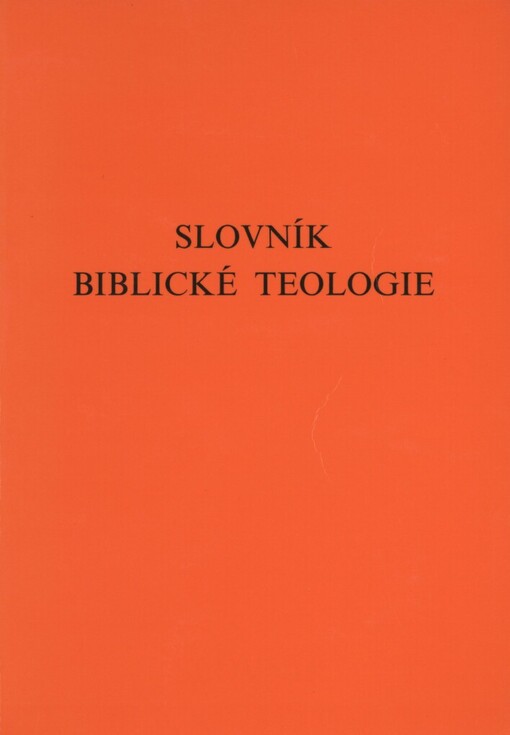 Slovník biblické teologie