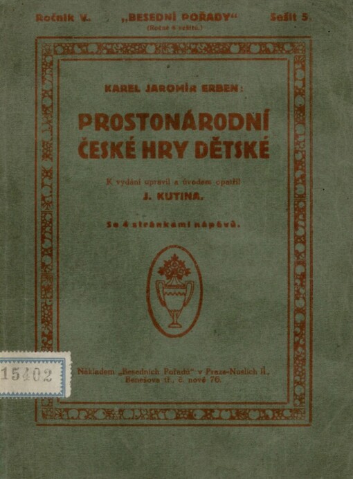 Prostonárodní české hry dětské