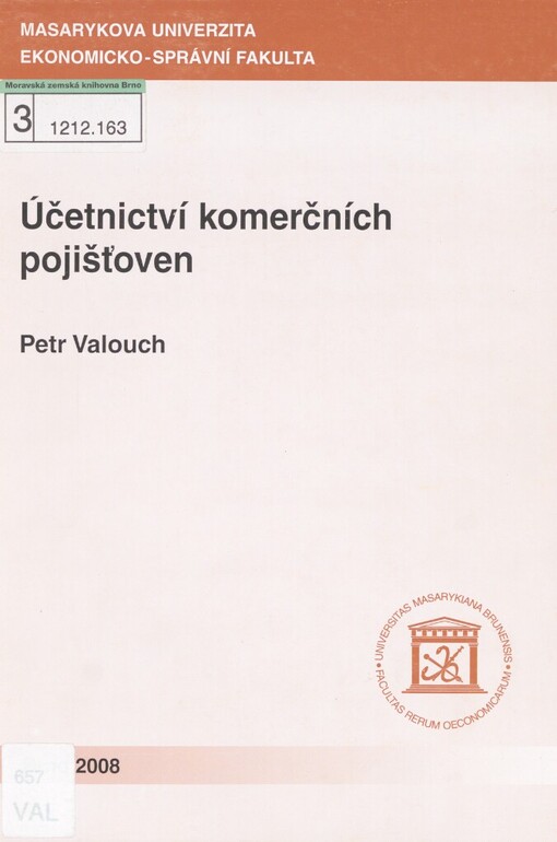 Účetnictví komerčních pojišťoven