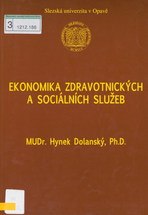 Ekonomika zdravotnických a sociálních služeb