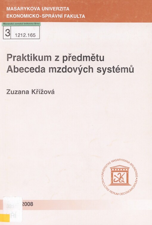 Praktikum z předmětu Abeceda mzdových systémů