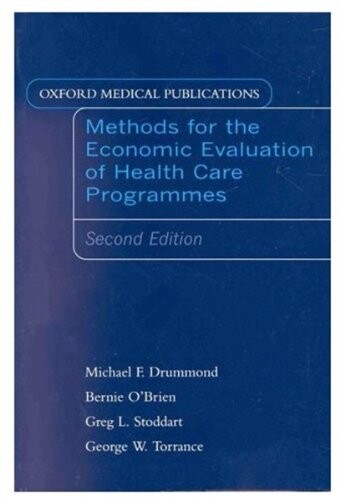 Methods for the economic evaluation of health care programmes